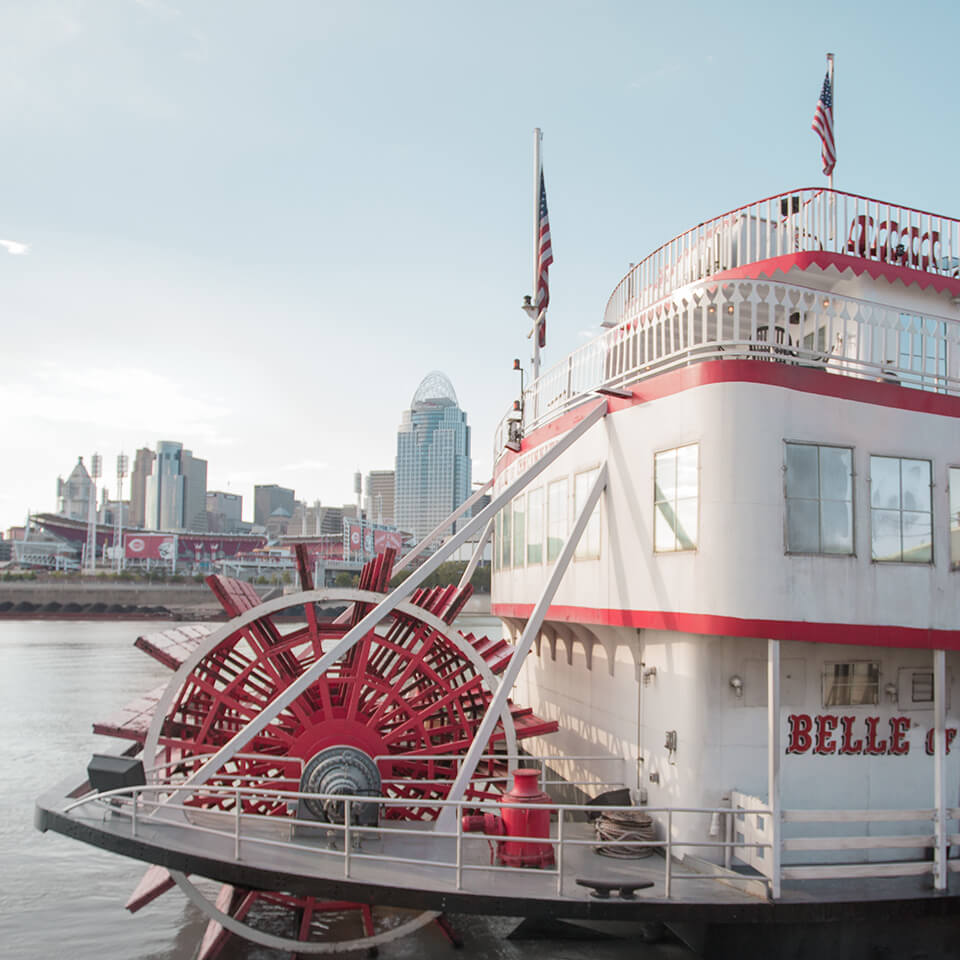 Photography work of the Belle of Cincinnati