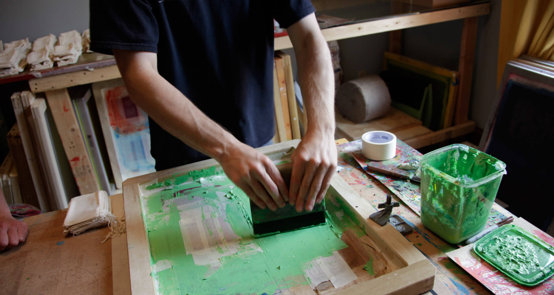 Employee at a local Cincinnati business