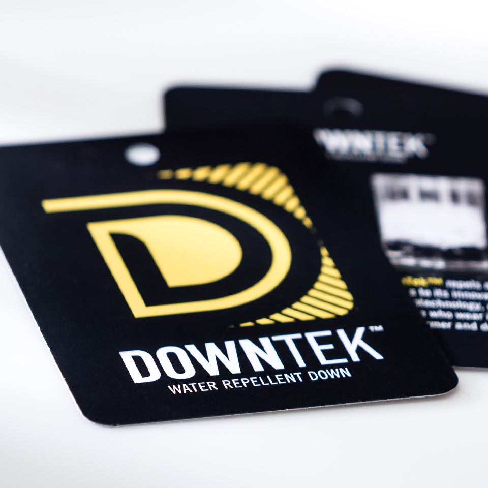 DownTek hang tags design