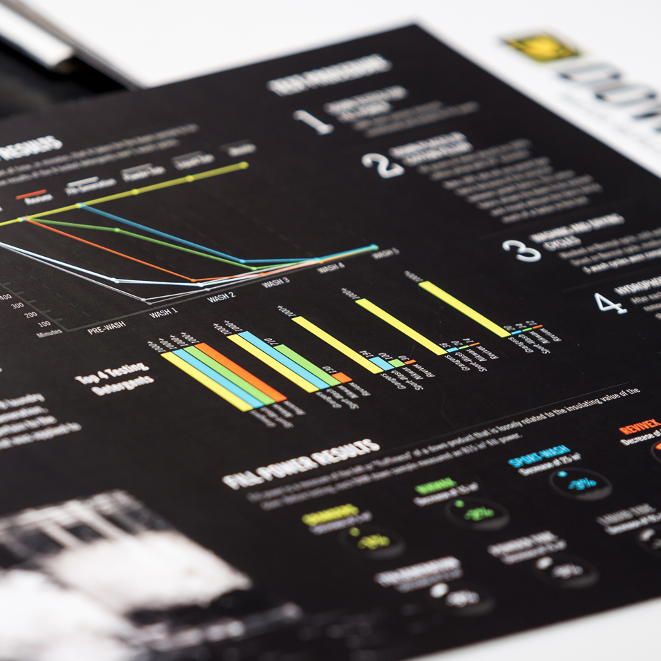Infographic design for DownTek