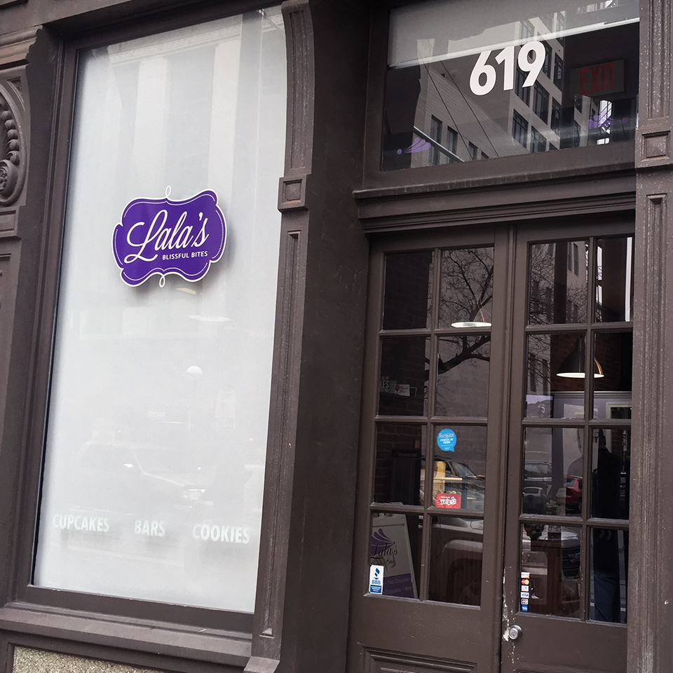 Lala's Blissful Bites store front