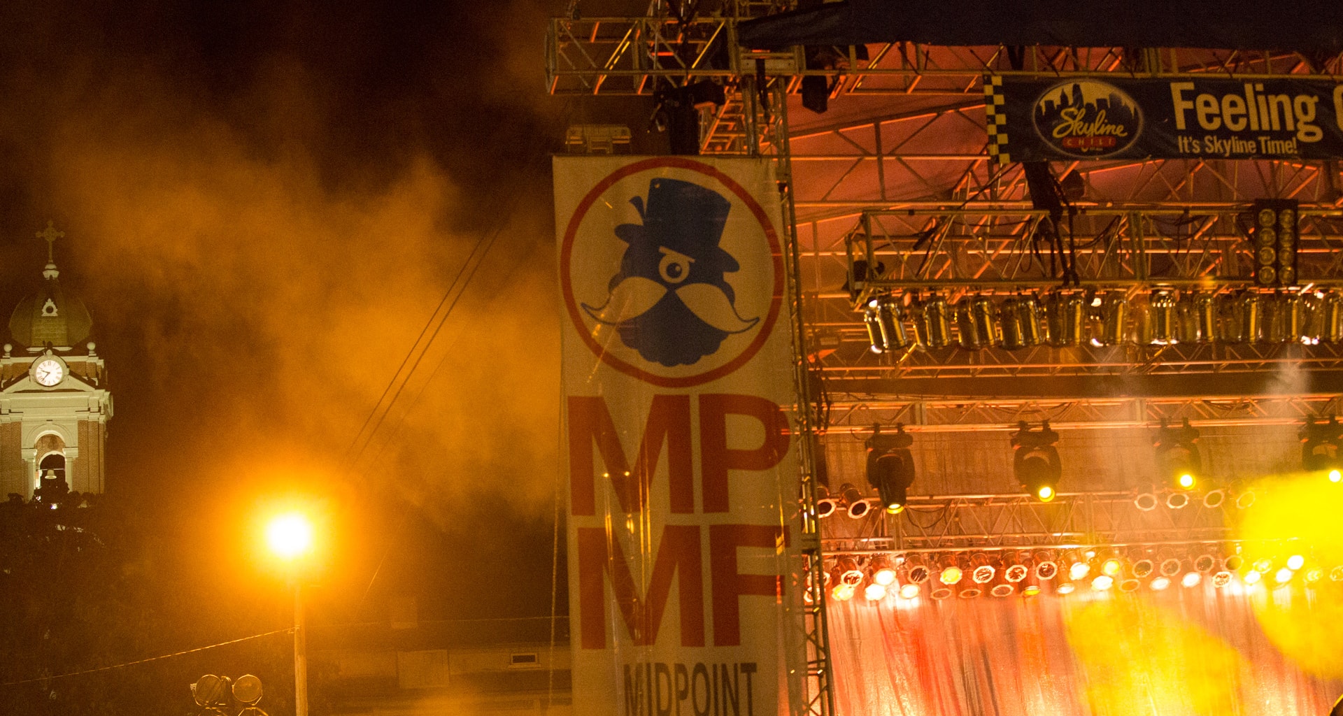 MPMF stage banner