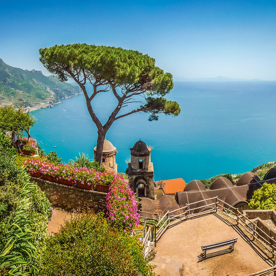 Ravello coastline